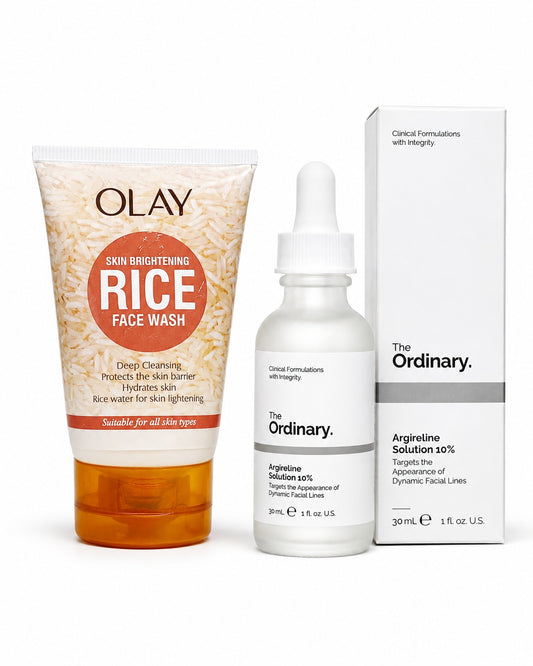 Glow & Hydrate Bundle (Rice Face Wash + Serum)